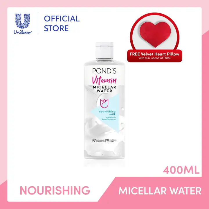 micellar water ponds milk