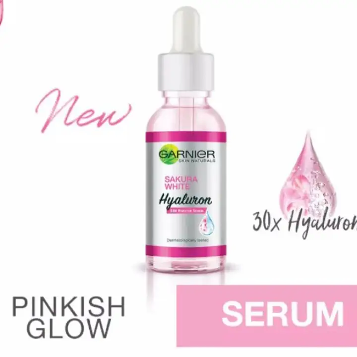 garnier glowing serum