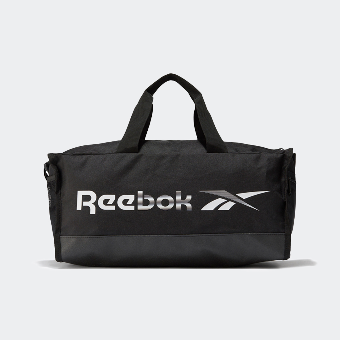 Reebok Unisex Black Training Essentials Grip Bag Small (Black/White ...