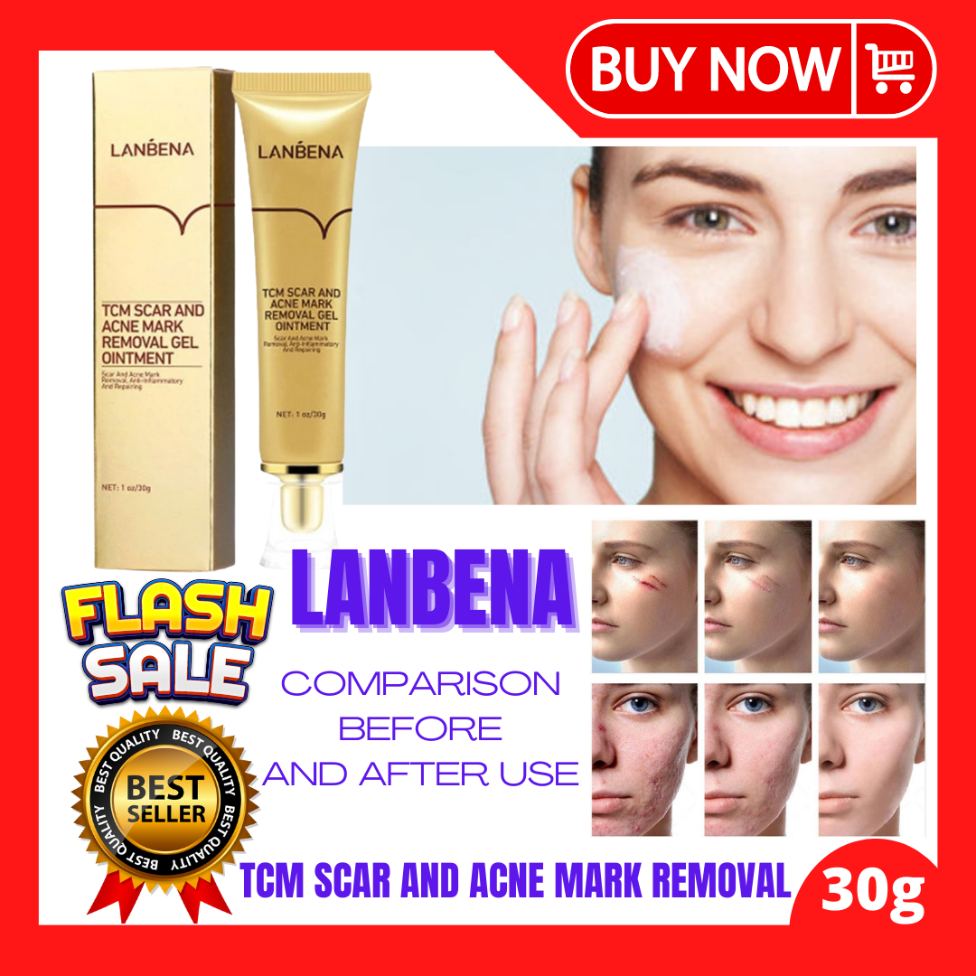 😍[10X LANBENA Original TCM Acne Scar Removal Cream Blackhead Pimple