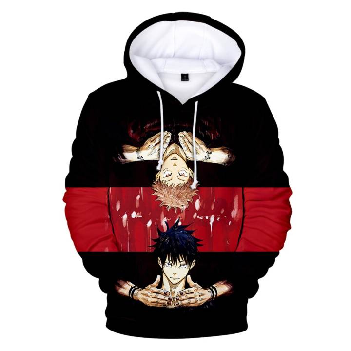 anime hoodie jujutsu kaisen sweatshirts men/women/kids harajuku fashion  anime hoodie streetwear unisex oversized casual clothinganime hoodie others