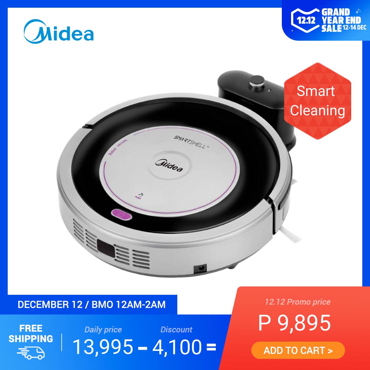 Midea SmartShell Automatic Smart Robot Vacuum Cleaner / Anti Fall Sweeping Robot Vacuum Cleaner Appliances on Sale (MR02)