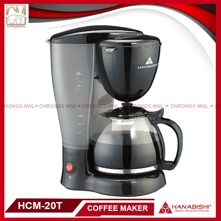 Hanabishi HCM-20T 10-12 Cups Coffee 