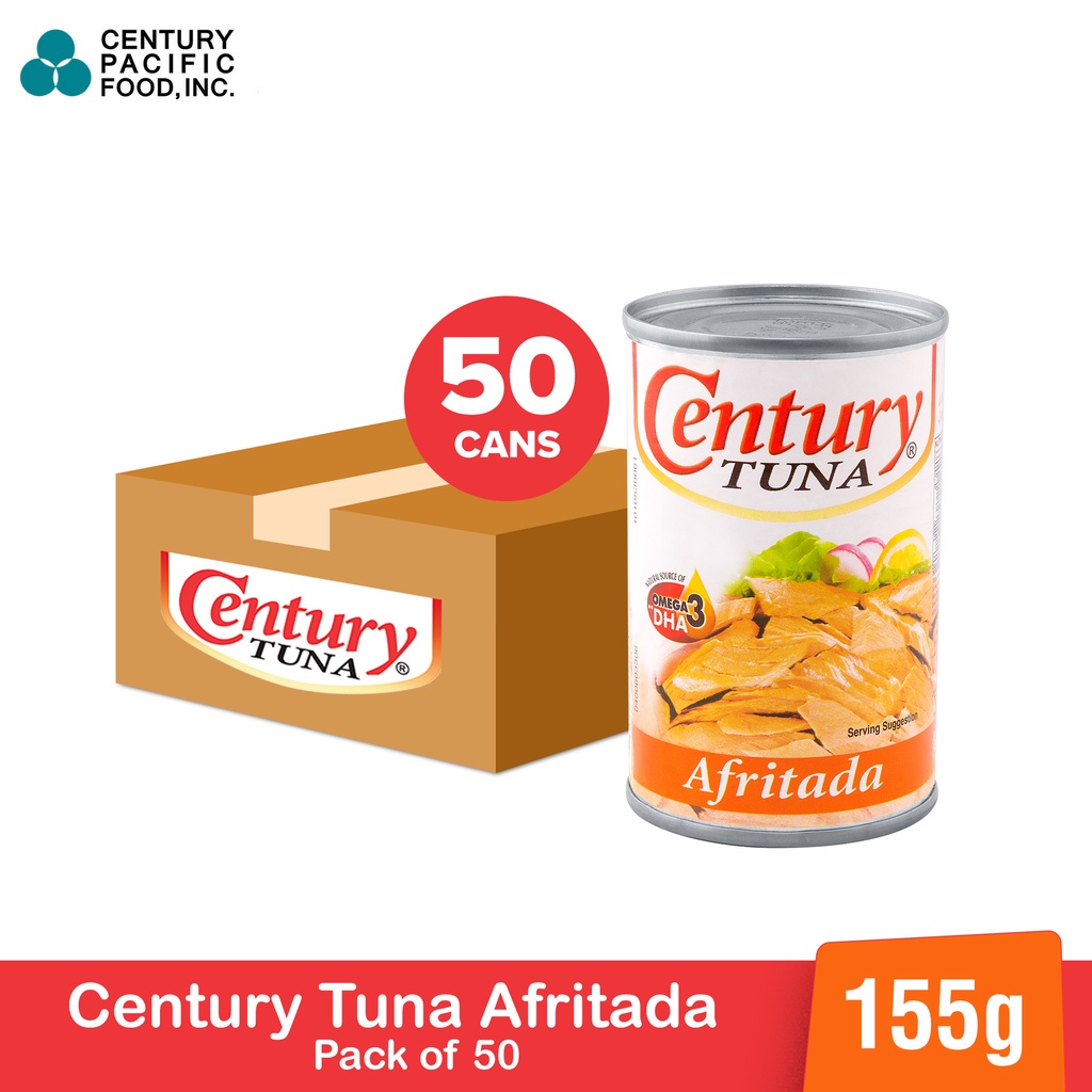 Century Tuna Flakes Afritada 155g Pack of 50 Lazada PH