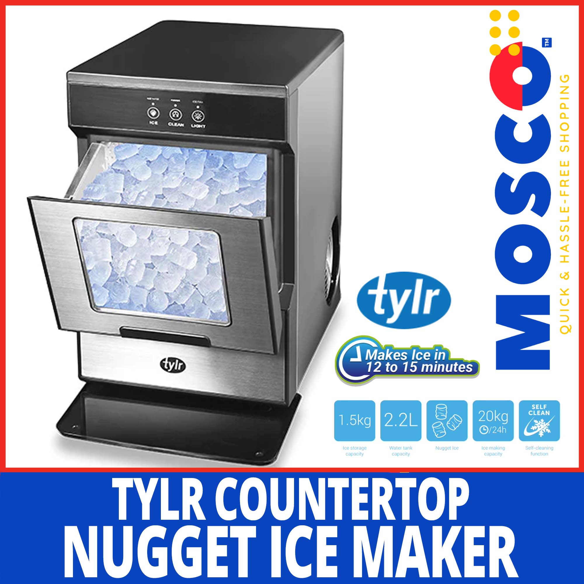 Tylr Countertop Nugget Ice Maker Lazada PH