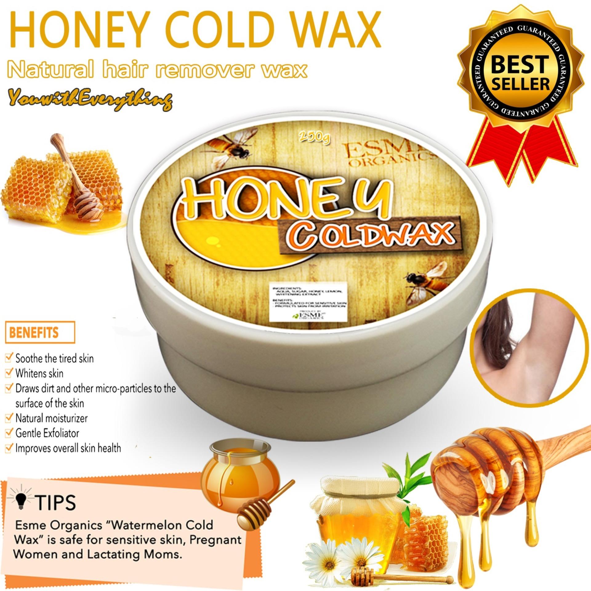 CK Esme Organics Cold Wax Hair Removal 250g each Authentic - HONEY | Lazada  PH
