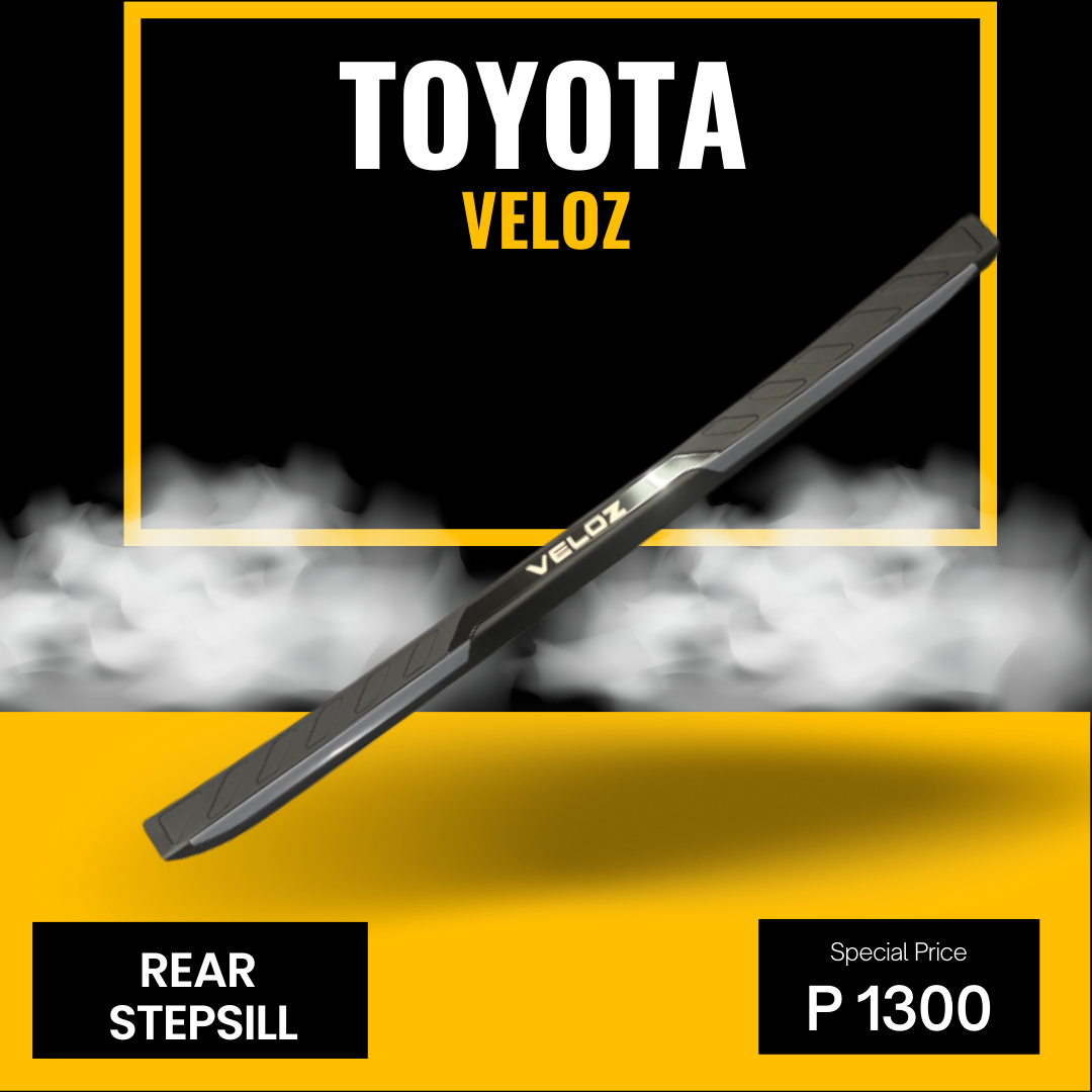 toyota veloz rear bumper guard rear stepsill Lazada PH