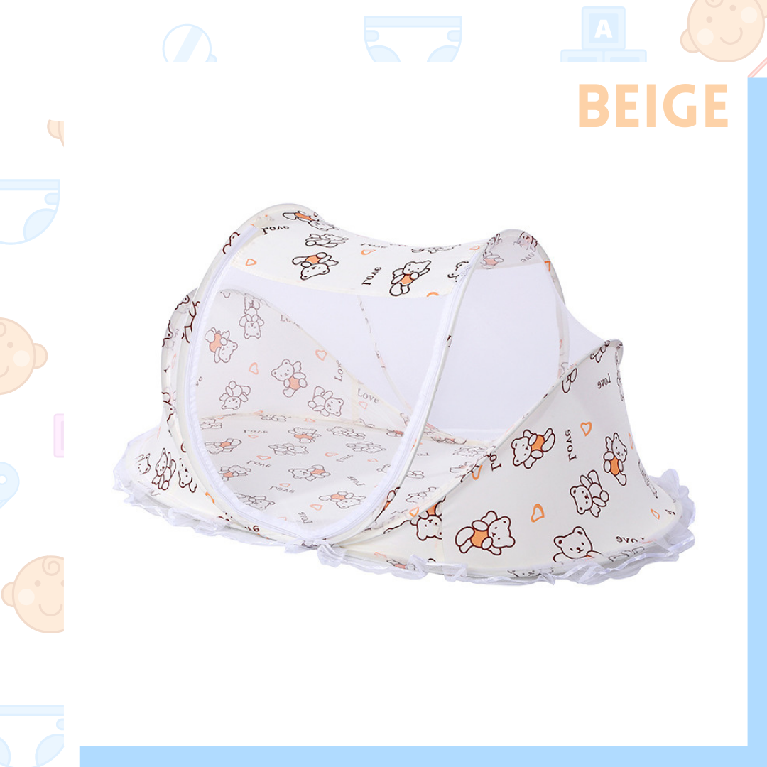 Bestmommy 4in1 Baby Mosquito Net Comfortable Bed With Pillow Big