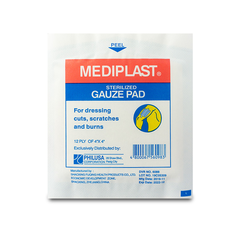 Mediplast Sterilized Gauze Pad 4x4 Per Piece Lazada PH