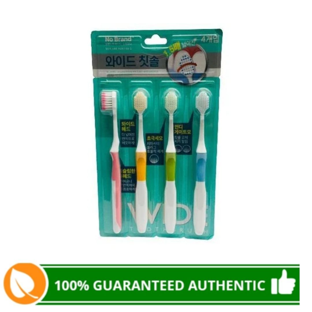 No Brand Wide Toothbrush 4 pieces | Lazada PH