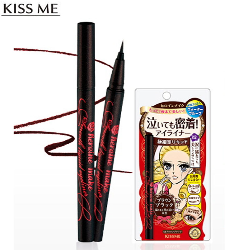 Kiss Me Heroine Make Smooth Liquid Eyeliner (01 black 02 Bitter Brown 03 deep brown) Lazada PH