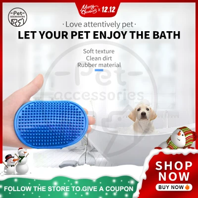 Pet Comb Palm Grooming Bath Brush Massage Hair Removal Glove Dog Cat Puppy Comb