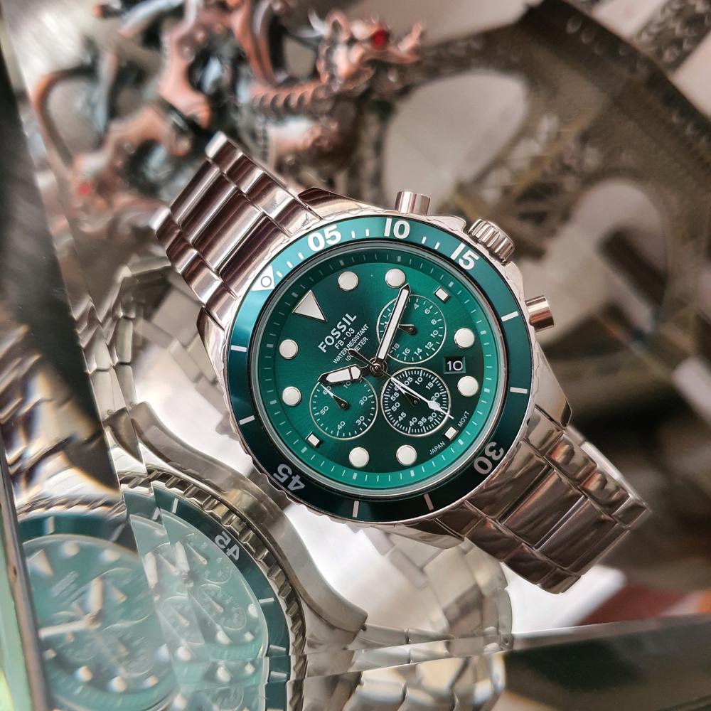 Fossil FS5726 FB03 Chronograph Green 