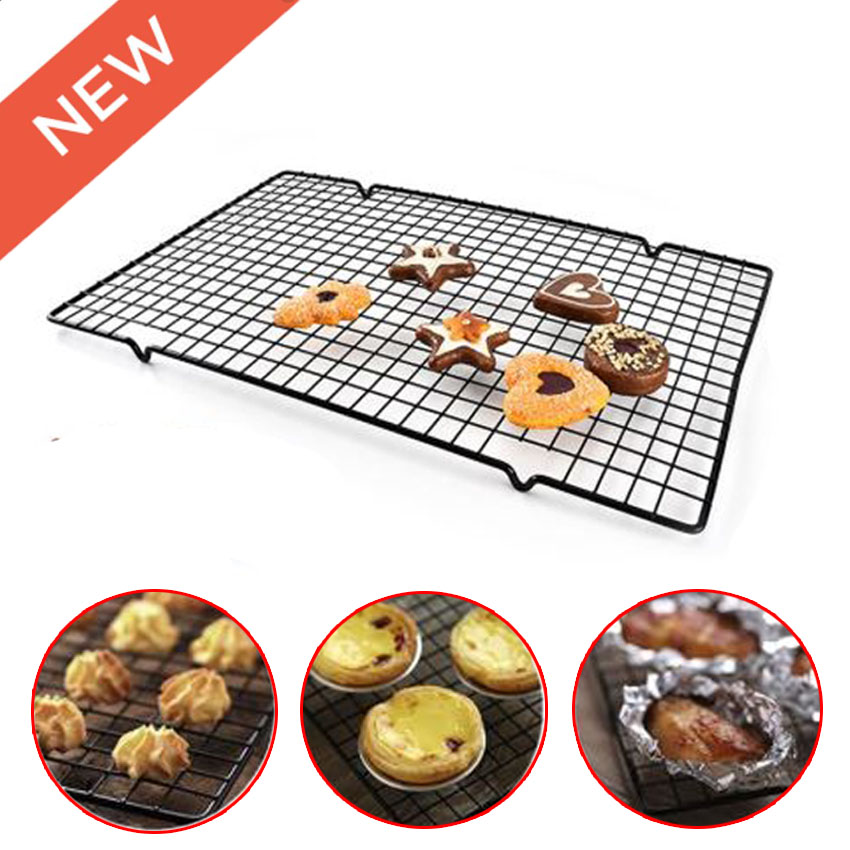 Stainless Cooling Baking Rack Nonstick Cooking Grill Tray For Biscuits cookies 
