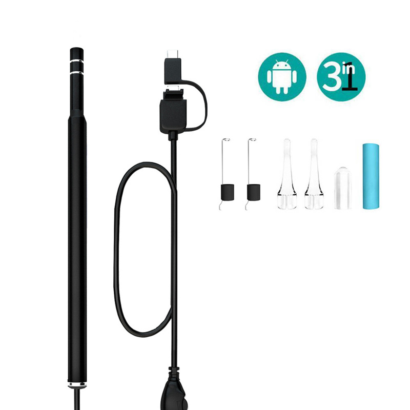 ONEWE Painless Cordless Electric Ear Pick Ear Cleaner Safe Ear Wax