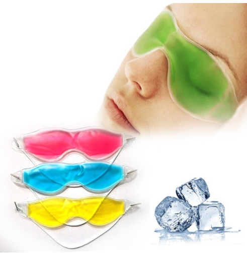 1pc Gel Eye Mask Cold Pack Warm Hot Ice Cool Soothing Tired Eyes Rest