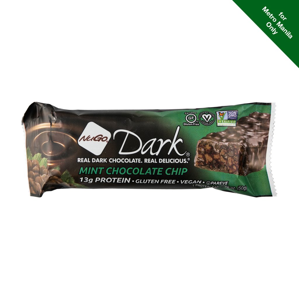 NuGo Dark Nutrition Protein Dairy Free Non GMO Vegan Bars 50g Lazada PH