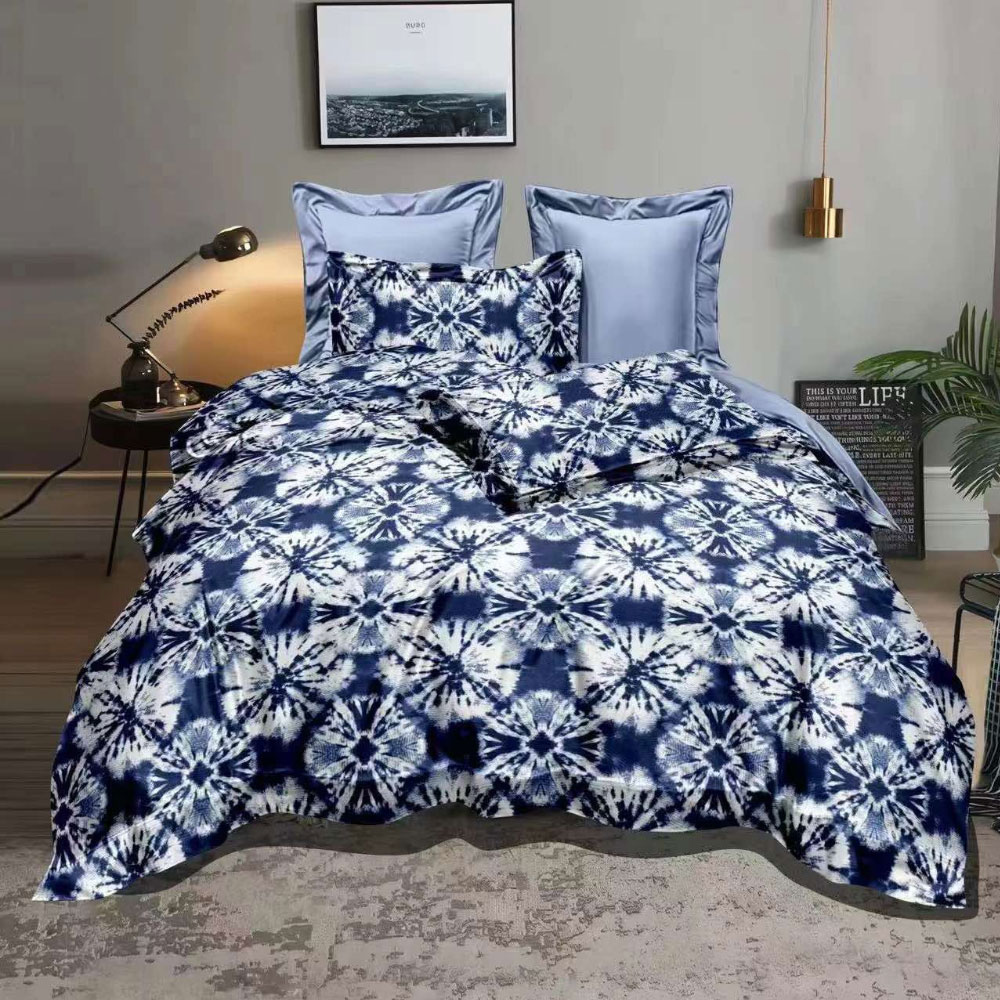 Home Heaven bedsheet 3 in 1 set on sale Abstract Blue (1pc Bedsheet