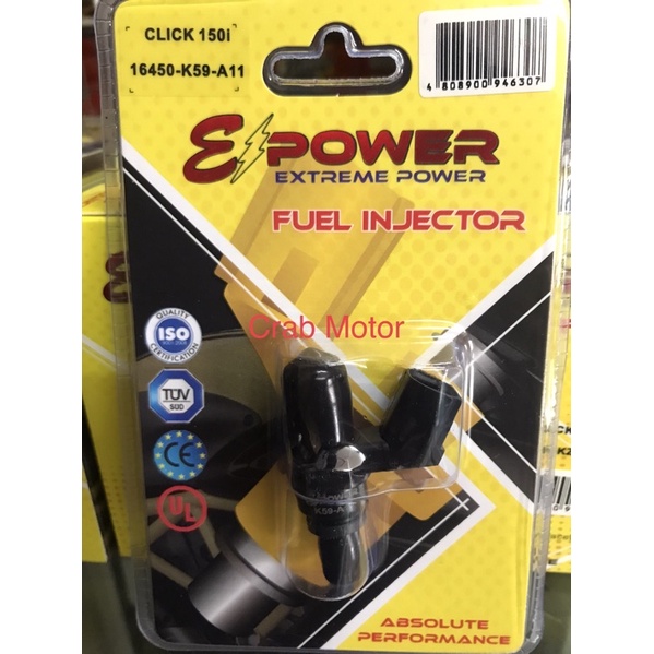 EPOWER Fuel Injector Click 150i ADV 150 PCX 150 (Stock Holes