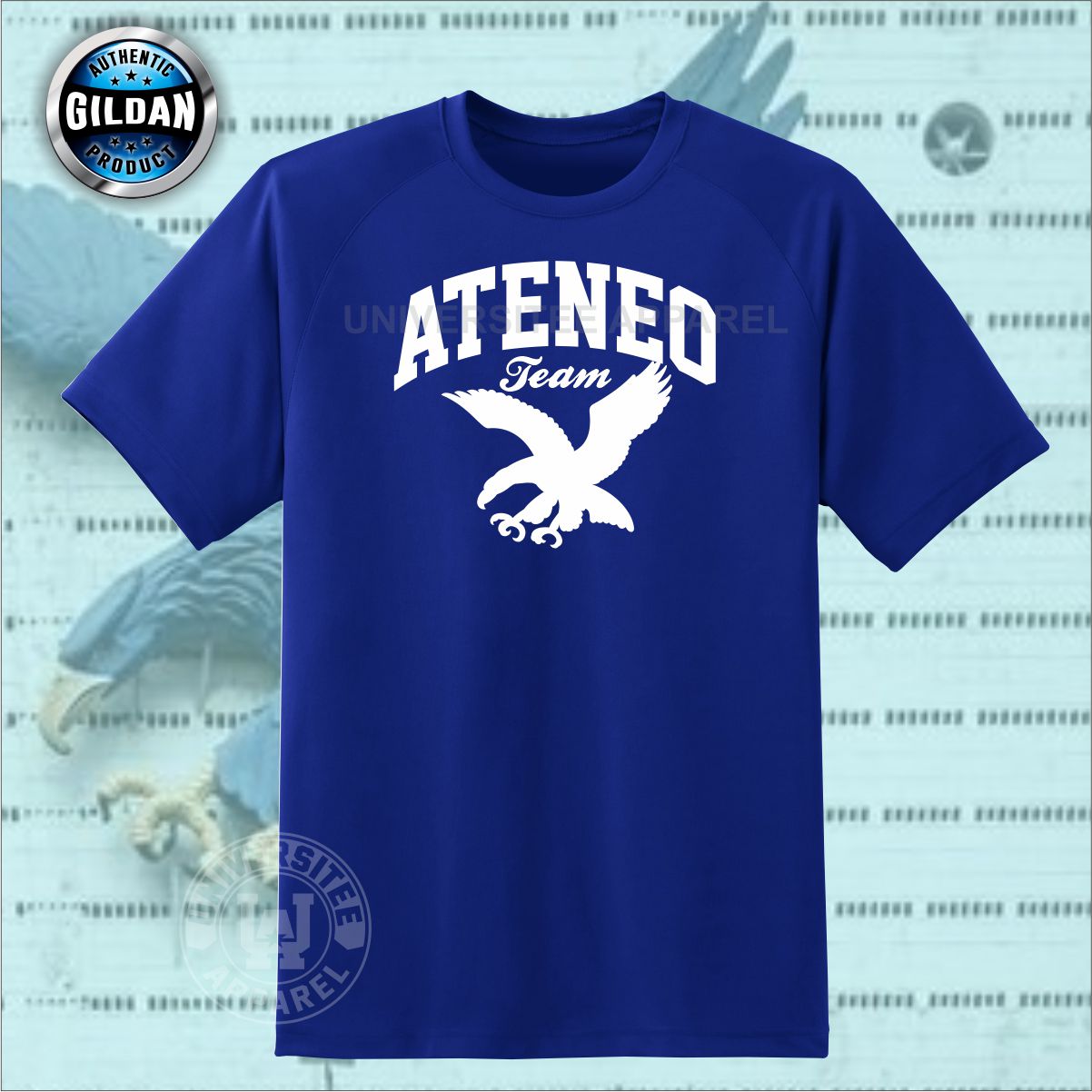 Ateneo Blue Eagles University Shirt Ateneo College Basketball Shirt