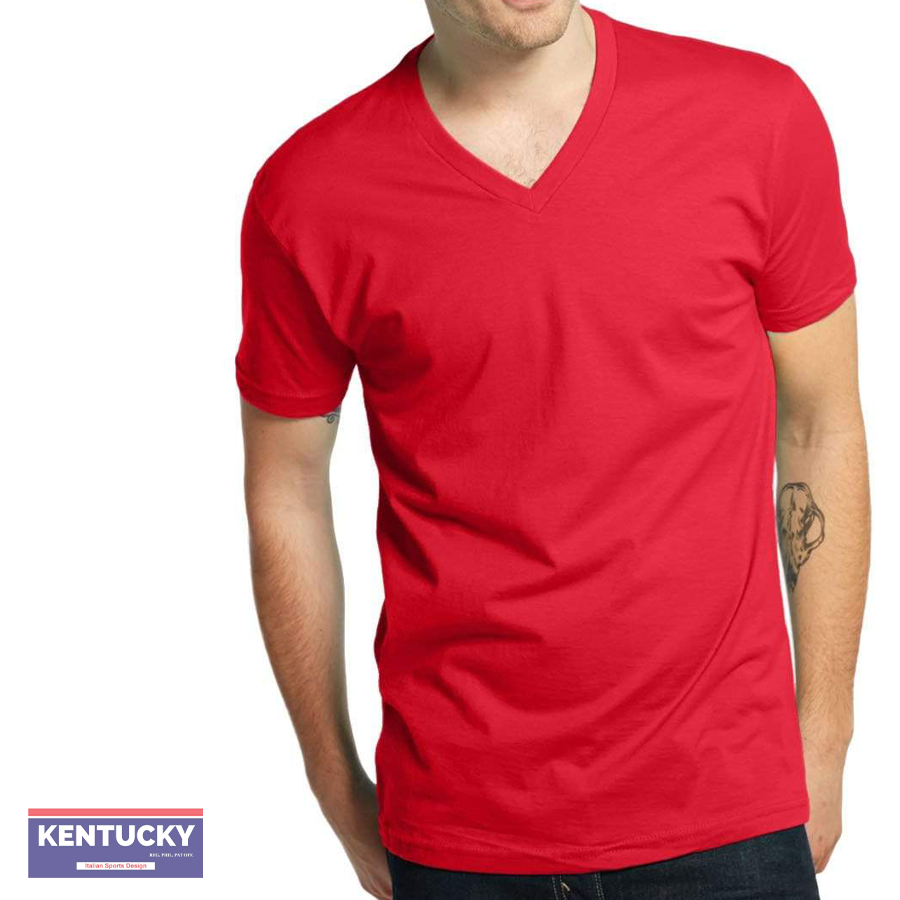 red vneck