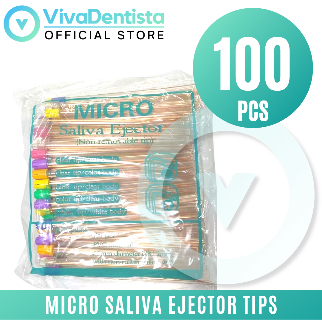 FLEXI Dental Saliva Ejector Tips (100pcs) Flexible, Sweden Made Lazada PH
