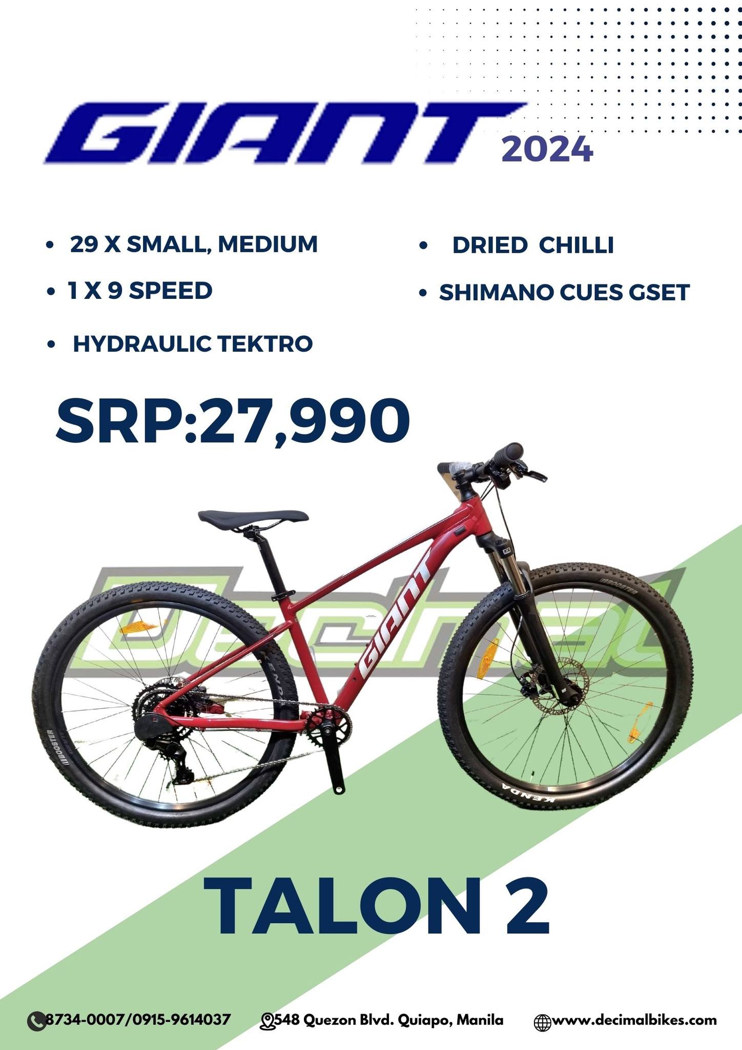 Giant Mountain Bike Talon 2 | Lazada PH