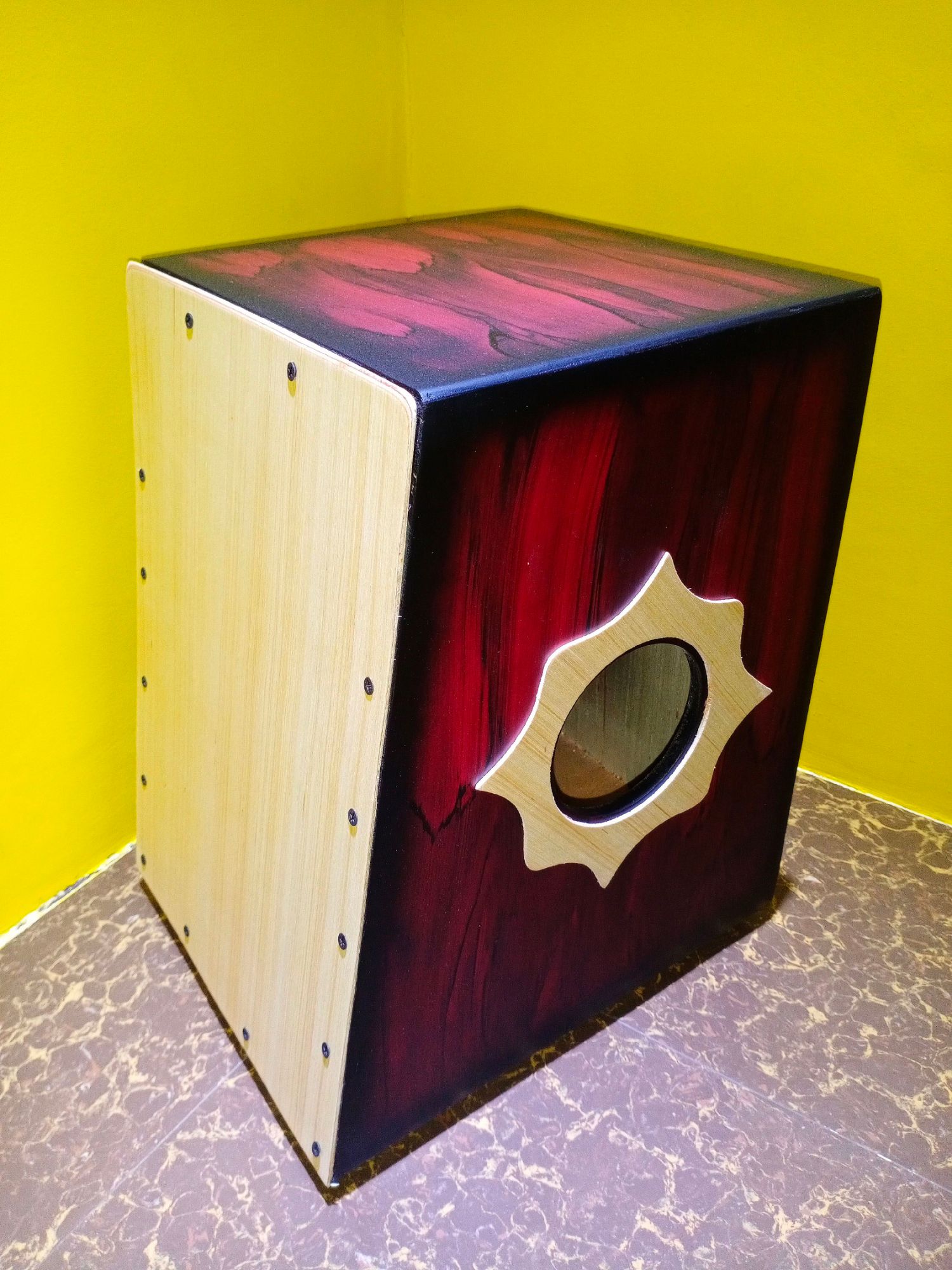 Cajon Beatbox Red with CASE! Lazada PH