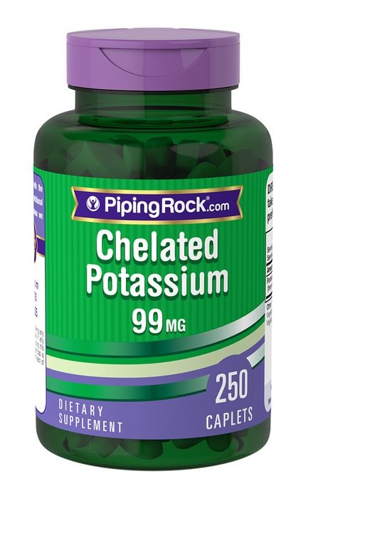 Chelated Potassium, 99 mg, 250 Caplets Lazada PH
