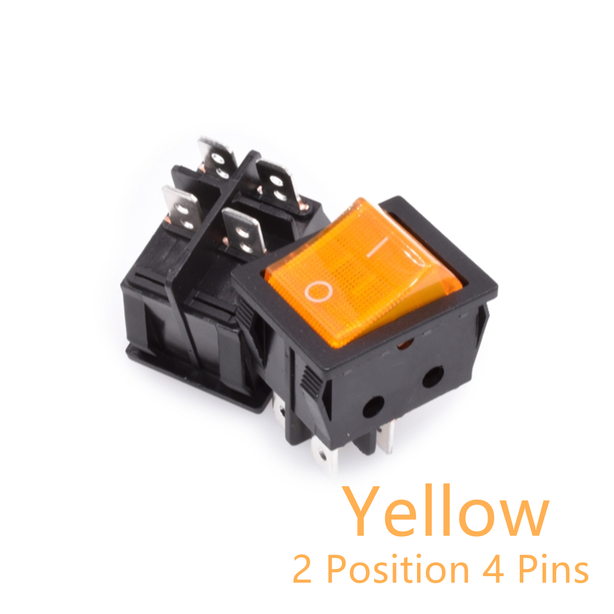 KCD4 Rocker Switch ONOFF 2 Position 4 Pins 6 Pins Electrical Equipment