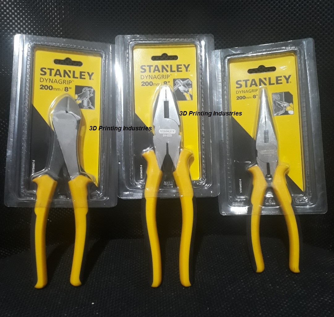 Stanley PLIER PACK 8inch Stanley Combination Wrench Stanley Long Nose Plier Stanley Diagonal