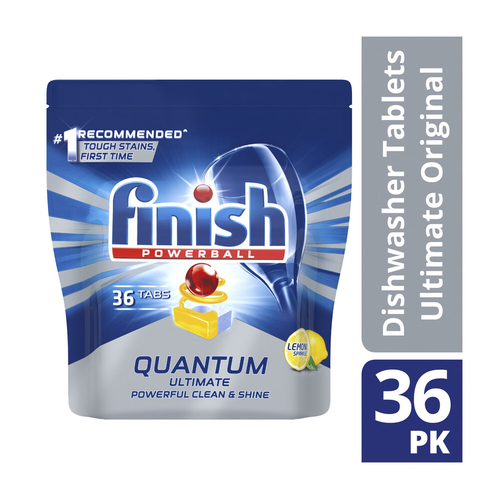Finish Quantum Ultimate Lemon Dishwasher Tablet 36 Pack Lazada PH