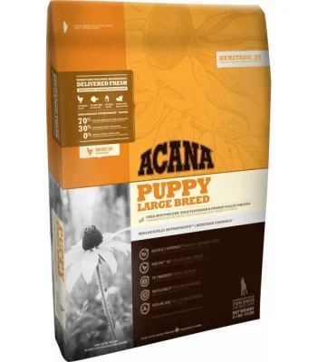 ACANA HERITAGE FORMULA PUPPY LARGE BREED 11.4KG DOG DRY FOOD