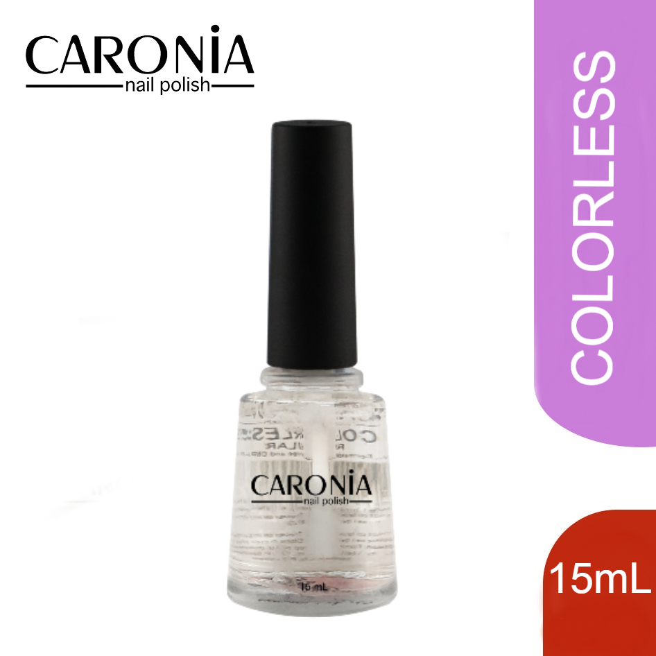 Caronia Nail Polish in Colorless 15mL Lazada PH