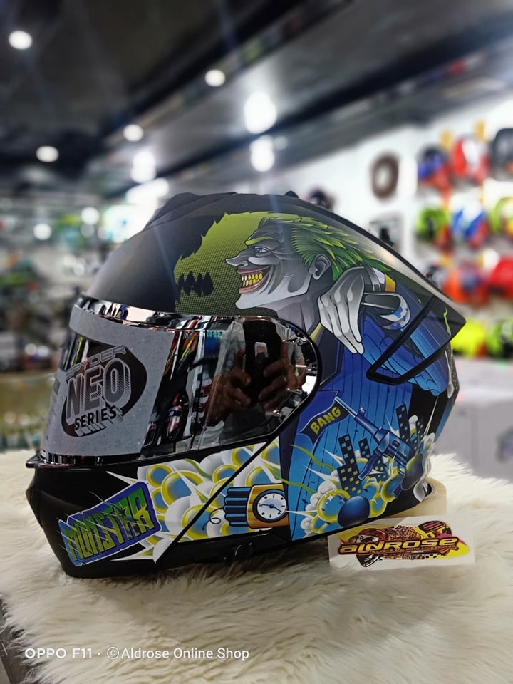 Joker store spyder helmet