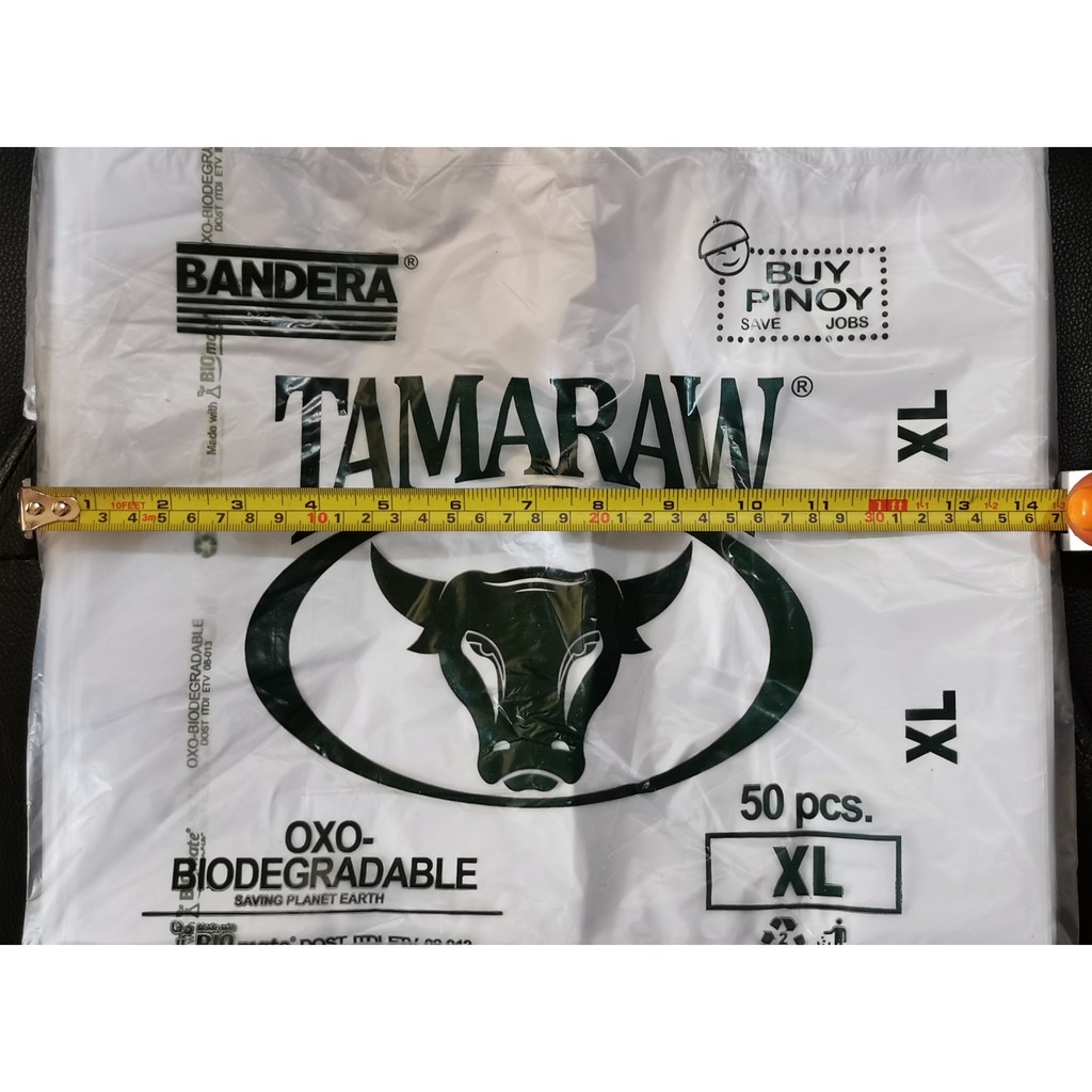 XL Sando Bag Plastic Bag Tamaraw 50 pcs Lazada PH