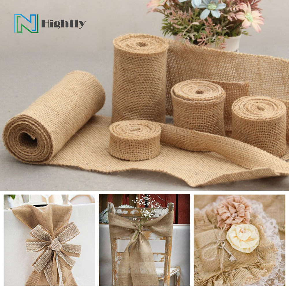 christmas hessian fabric