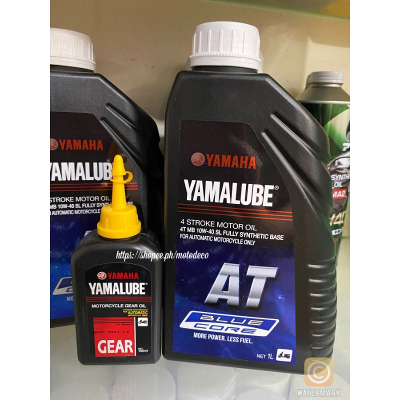 Yamalube Bluecore + Yamalube Gear Oil SET Lazada PH