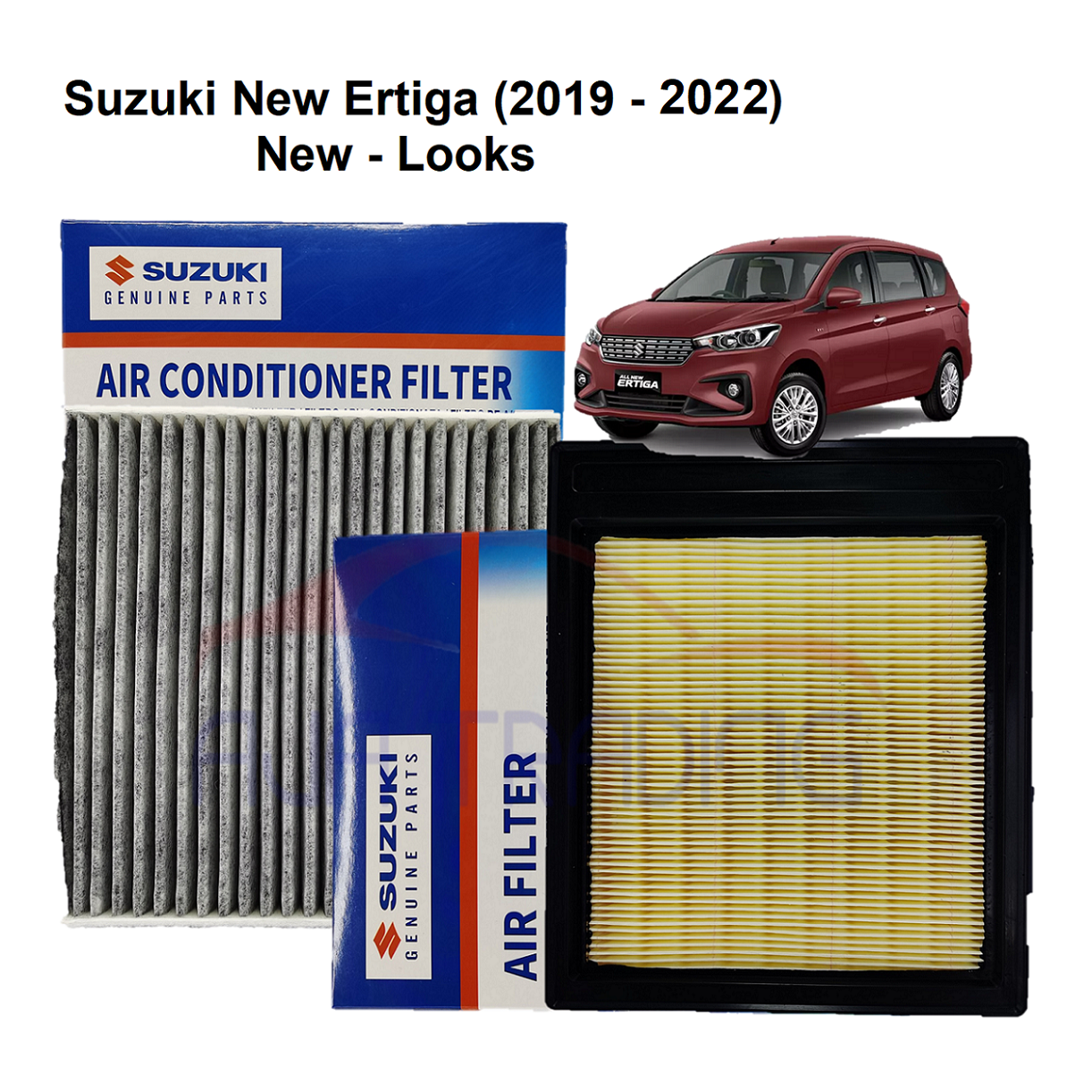 Combo Air Filter and Charcoal Cabin Filter for Suzuki Ertiga 1.5 (2019 2022) Lazada PH