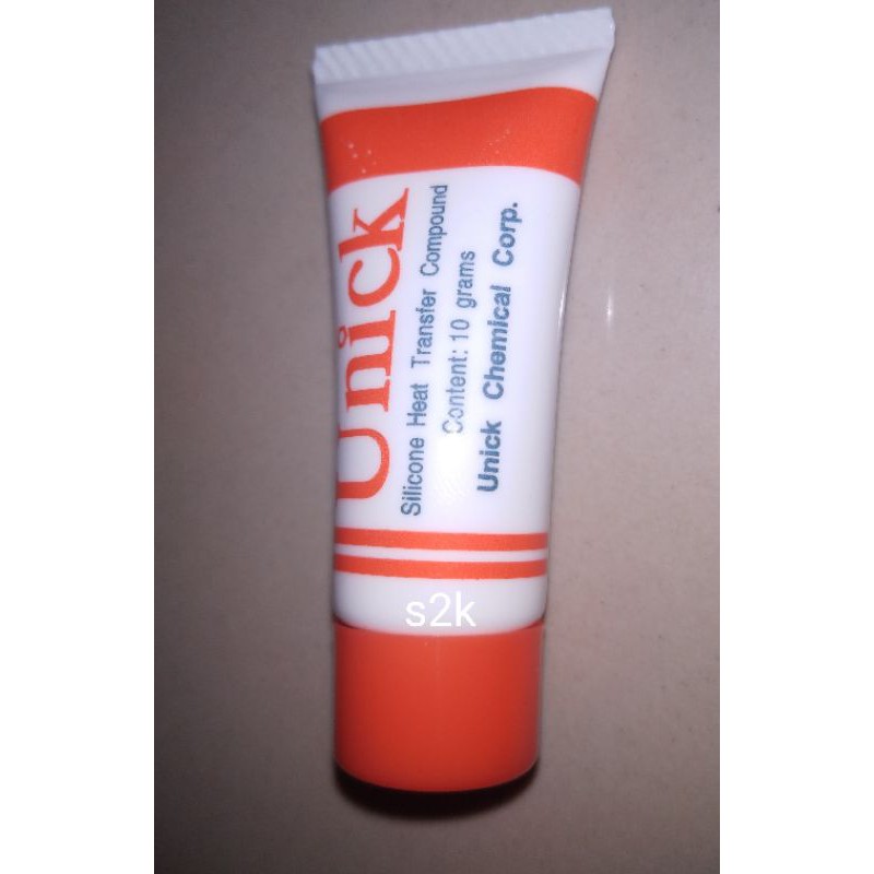 【5Y6eSymI】silicone heat tranfer compound.UNICK original 10grams Lazada PH