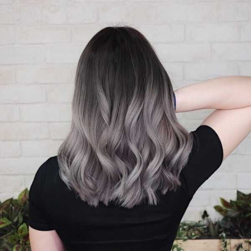 Ash Gray Hair Color with Oxidant Set, 3/21 Bob Keratin Permanent Hair Dye |  Lazada PH