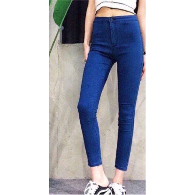 navy blue skinny pants womens