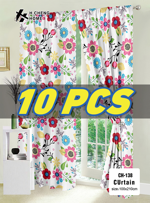 10pcs 100x210cm Kurtina Free Shipping Curtains For Windows On Elegant Curtain Sa Bintana 3 100 Makapal Dries 25