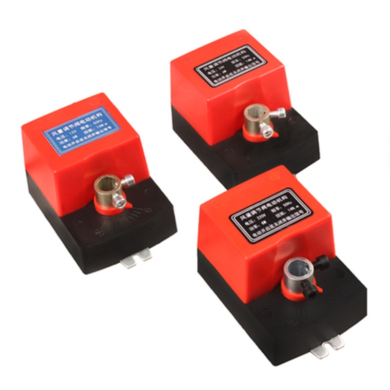 Air Damping Valve Ac220V Electric Duct Electric Damper Actuator for Ventilation Valves with