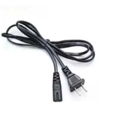 Power Cord Cable for Printer Playsation Charger TV XBOX 2 Prong