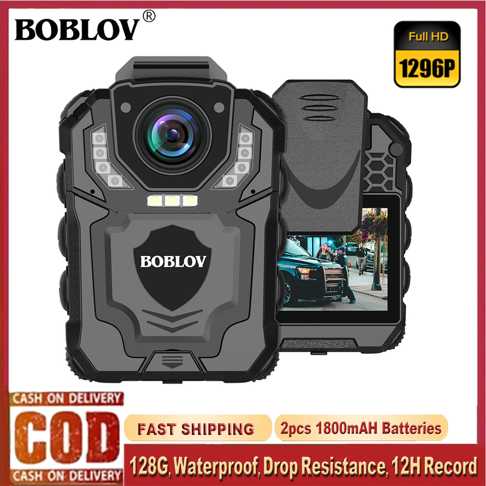 新規入荷Boblov T5ボディ着用カメラhd 1296 1080p dvrのビデオセキュリティカム赤外線ナイトビジョンウェアラブルミニビデオカメラループ レコー その他