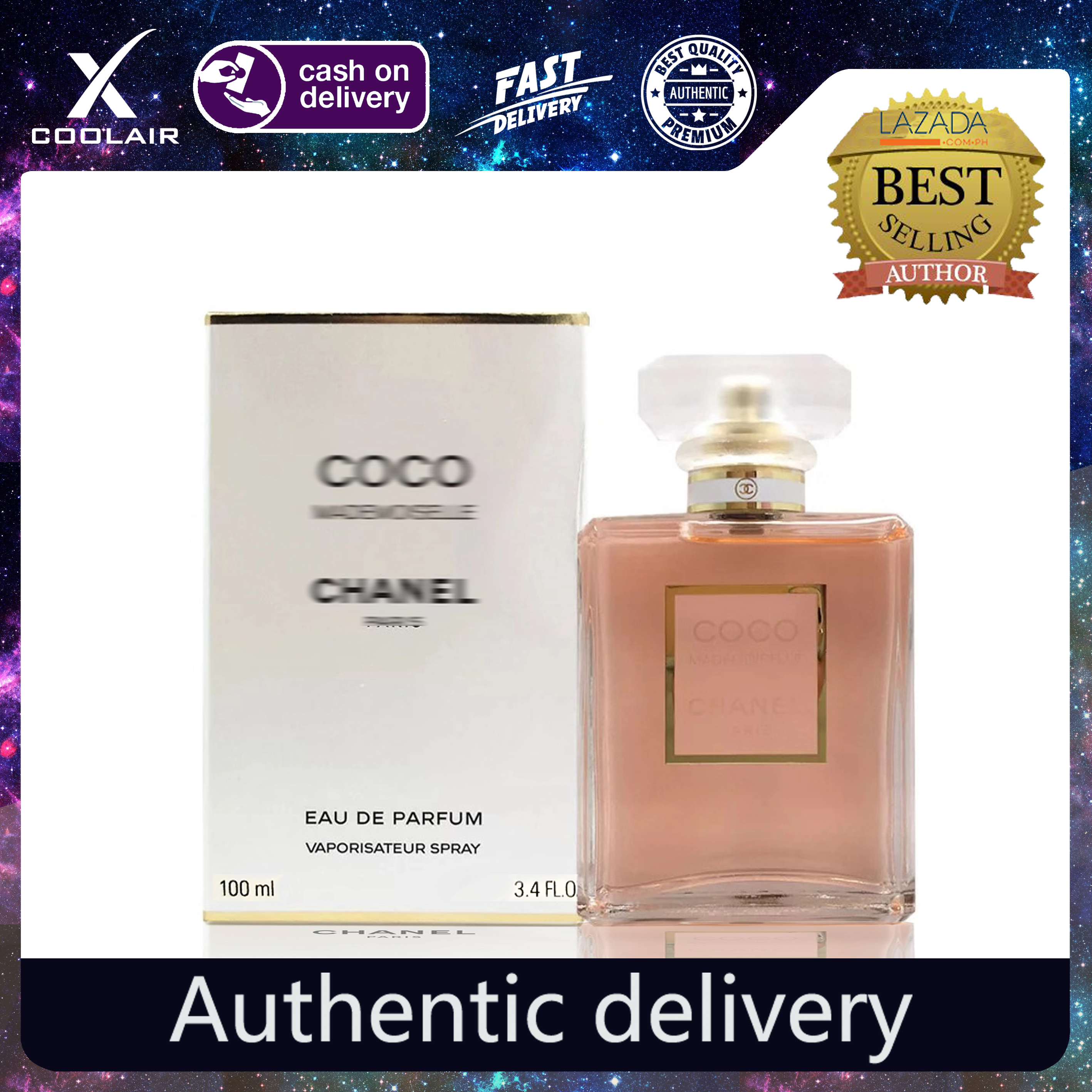 Chanel Coco Mademoiselle For Women 100ml Authentic Overrun Perfume From Original Manufacturer Review And Price