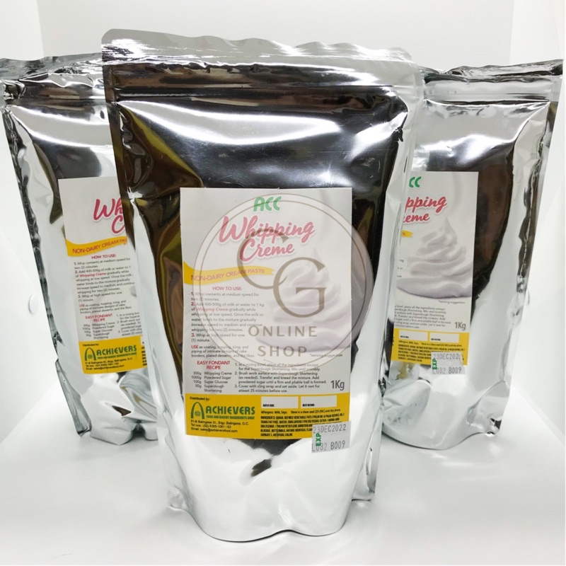 ACC Whipping Creme 1 kilo Exp Date Feb2023 (New packaging Pinakapal