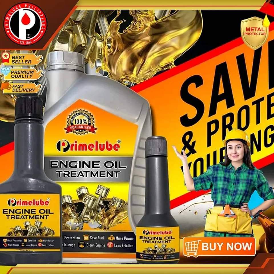 Pinoy PrimeLube Engine Oil Treatment or Engine Oil Additives 1 Liter