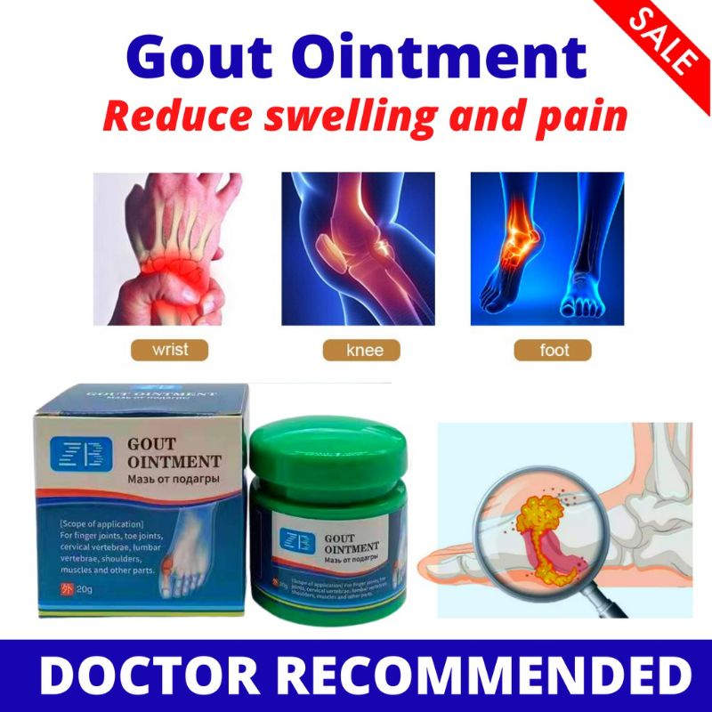 ORIGINAL GOUT OINTMENT TREATMENT CREAM RUSSIA ( With Freebies) Lazada PH